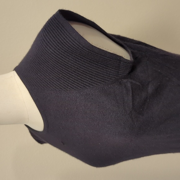 Celine black sleeveless cashmere top - Picture 3 of 8